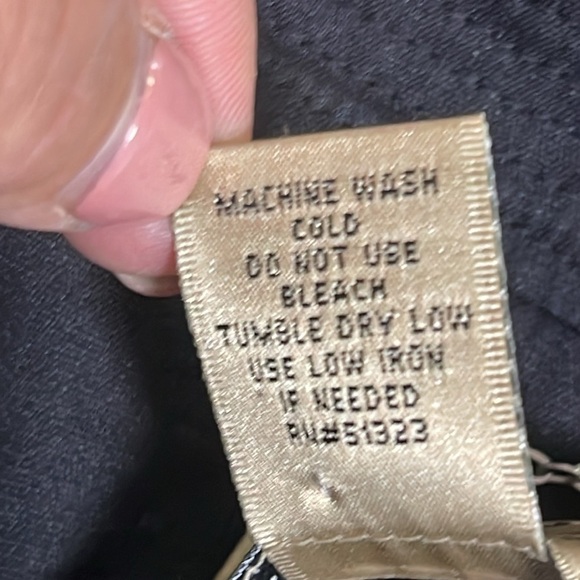 Boutique Essentials Women’s Black Linen High Collar Blazer Jacket Top Size 8 - Picture 12 of 12